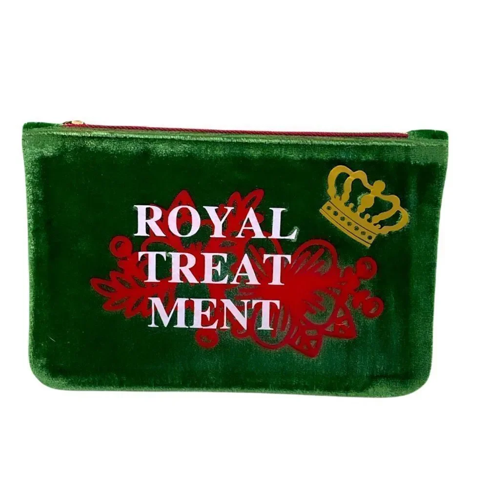NWT Wool + Pepper Co. x Ipsy ROYAL TREATMENT Cosmetic Bag